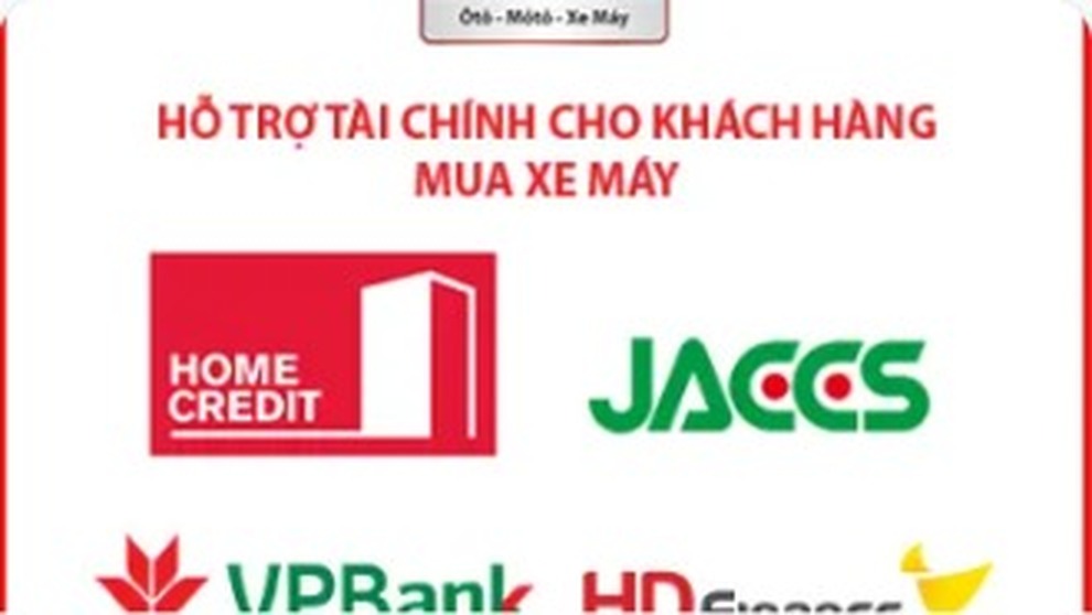 Dịch vụ hỗ trợ tài chính cho khách hàng mua xe máy